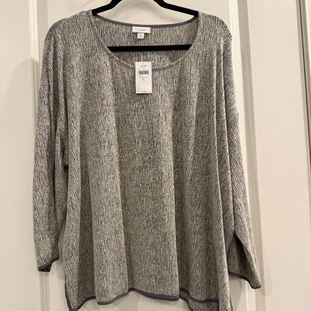 J. Jill Soft knit textured top